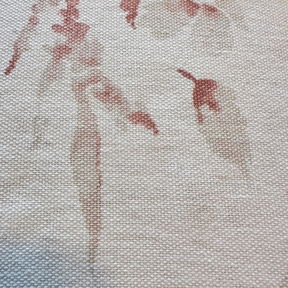 NWT - Ralph Lauren Elegant Cream/Tan/Rust flower Shower Curtain (70x72) - Picture 4 of 6